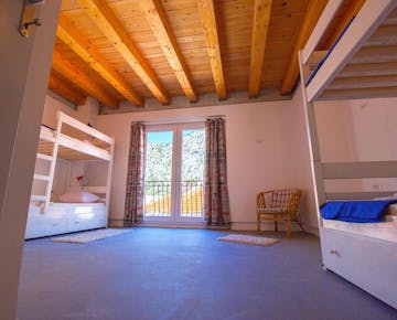 Marine Conservation volunteer project accommodation bedroom in Croatia with IVHQ