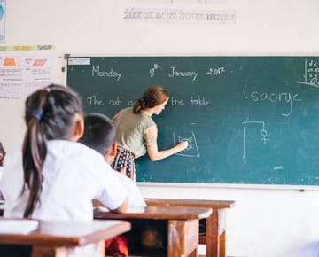 IVHQ volunteer teacher in Laos