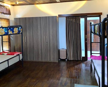 Typical volunteer accommodation shared room in Lombok with IVHQ