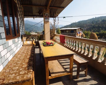 Pohkara Nepal IVHQ volunteer house view
