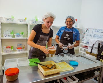 IVHQ volunteers on the Food Rescue project in Lisbon, Portugal