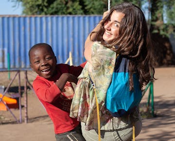 Childcare volunteering with IVHQ in Zambia