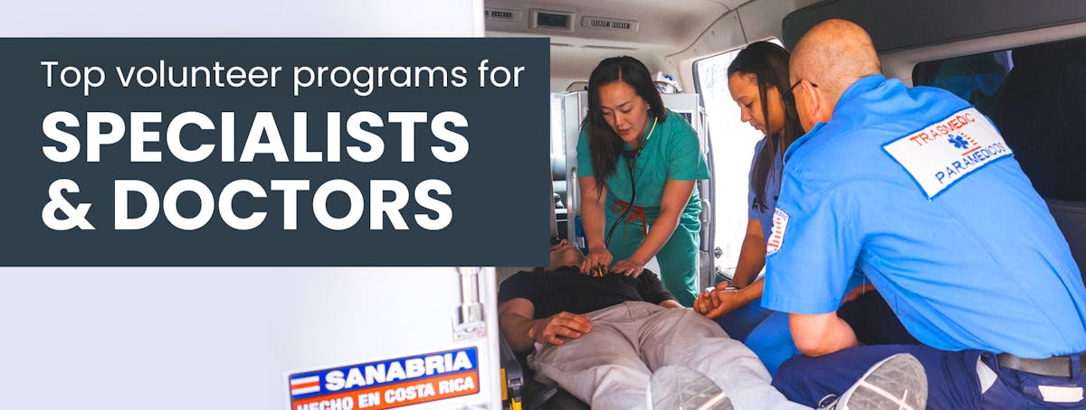IVHQ volunteer programs for Specialists and Doctors