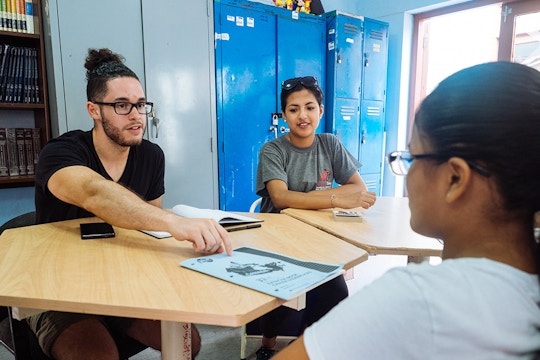 Volunteer on the Community Support project with IVHQ in Lima, Peru
